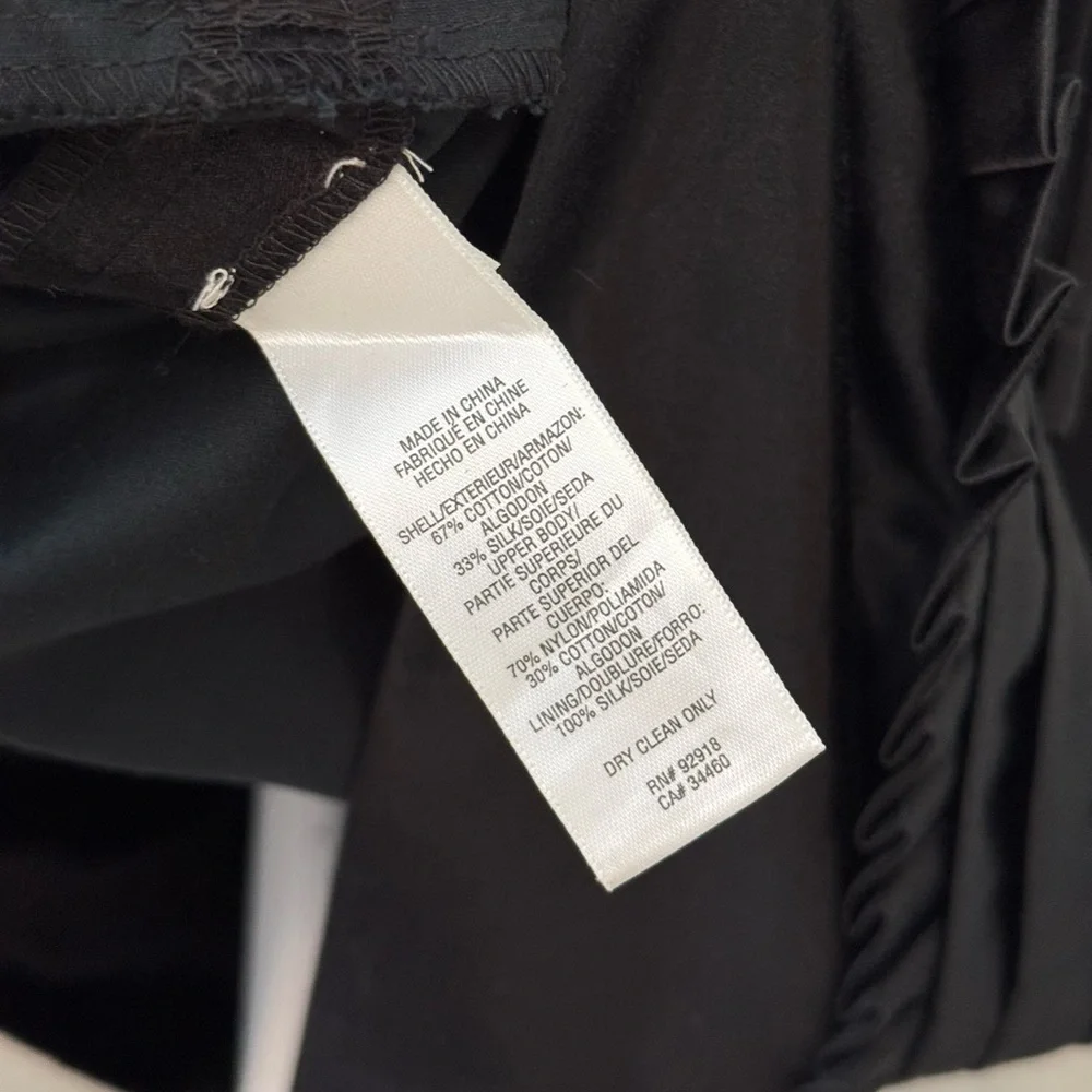 Juicy π€ Couture Silk Mesh Black Dress - Picture 10 of 11